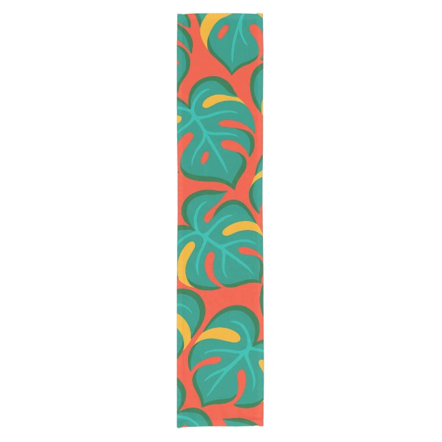 Tropical Fiesta Pattern Short Table Runner (Front)