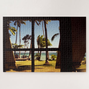 Tropical Fiji Beach Scene 20x30 1014pc jpcnm Jigsaw Puzzle