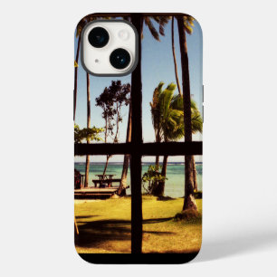 Tropical Fiji Beach Scene iphcna iPhone 14 Case