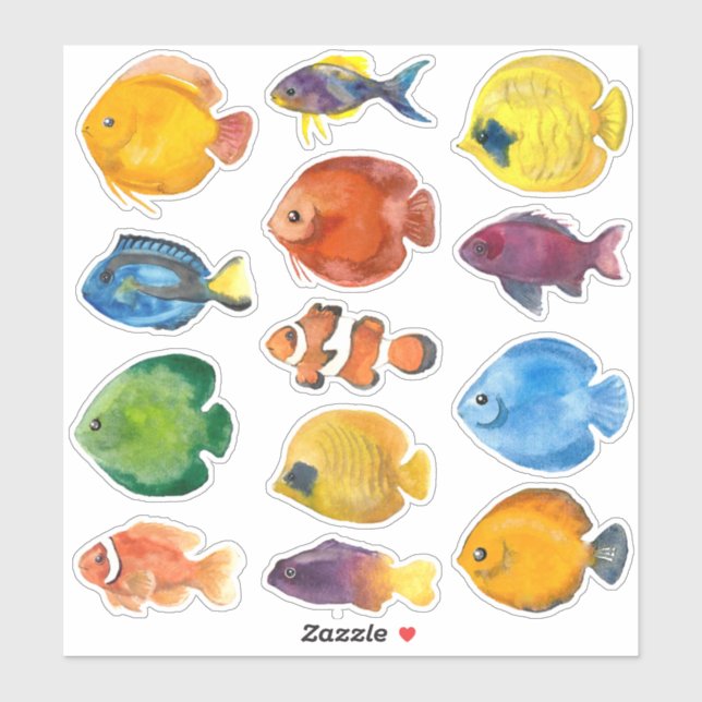 Tropical Fish (Sheet)