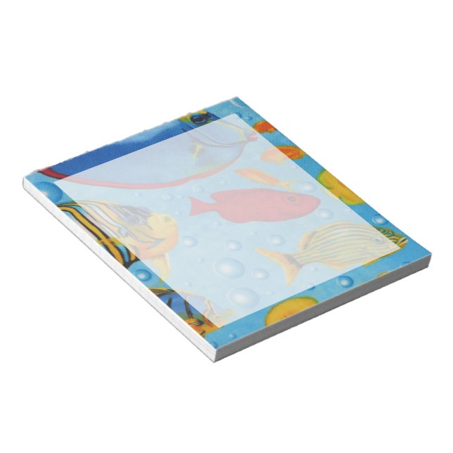 Tropical Fish 2 Notepad (Angled)
