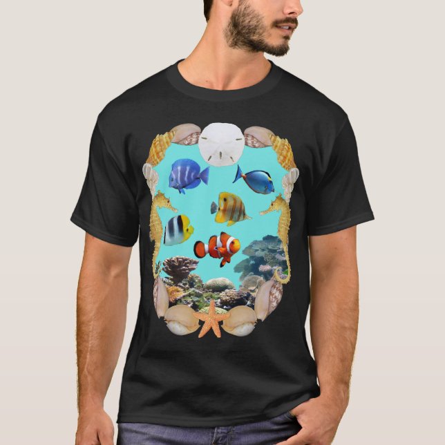 Tropical Fish and Reef Shirt (Front)