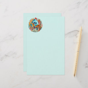 Tropical Fish Colorful Summer Vibes Stationery