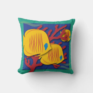 Tropical Fish Cushion