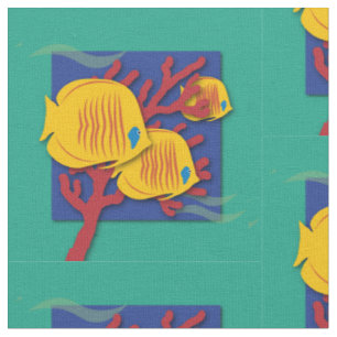 Tropical Fish Fabric