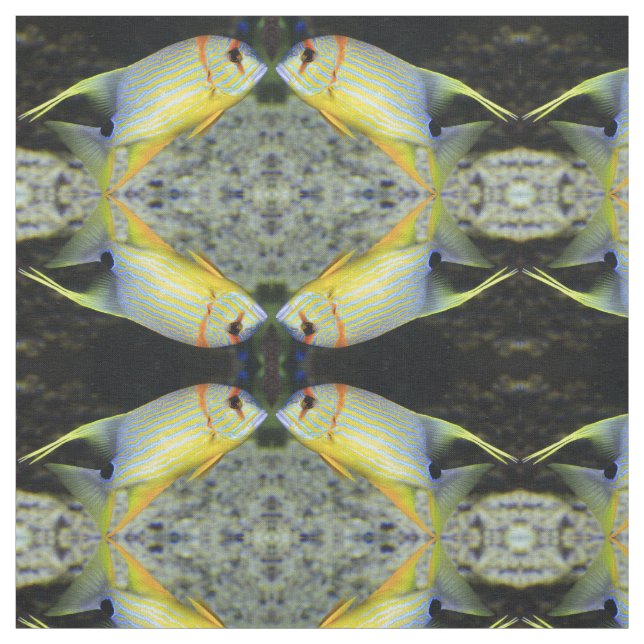 Tropical Fish Fabric (Swatch)