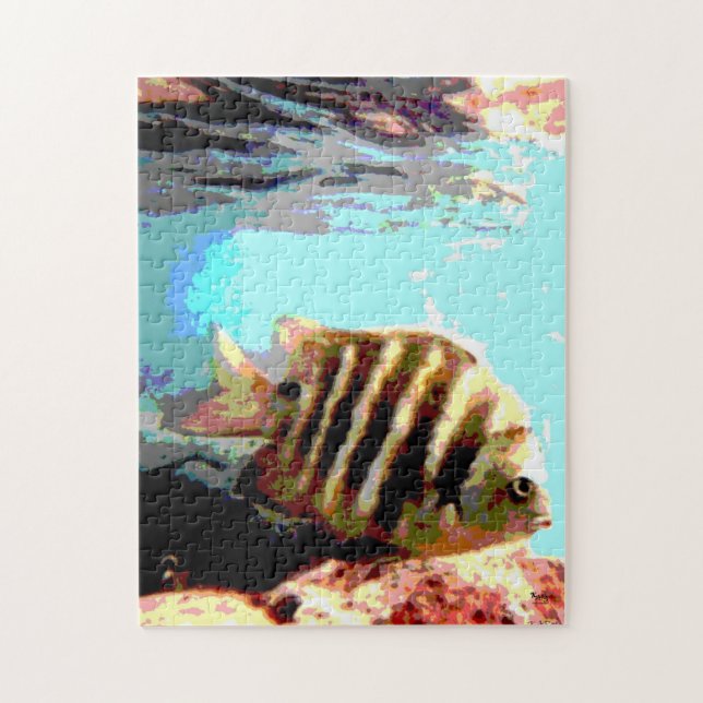 Tropical Fish Jigsaw Puzzle (Vertical)
