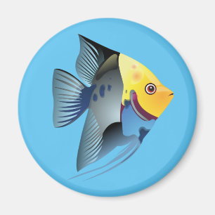 Tropical fish magnet