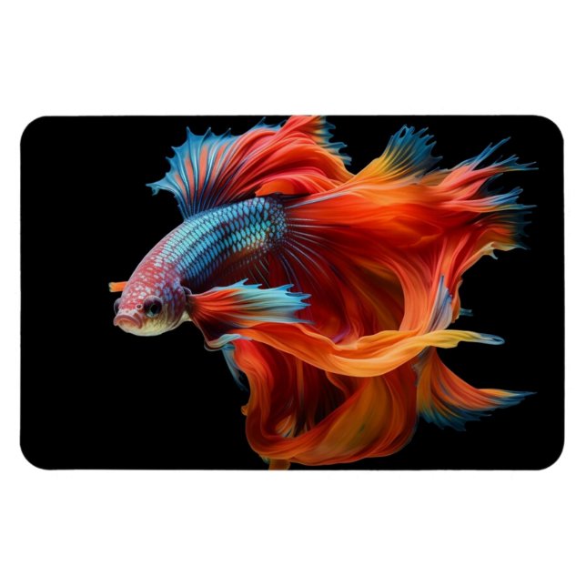 Tropical Fish  Magnet (Horizontal)