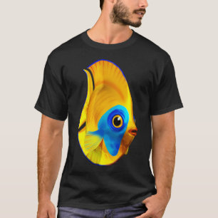 Tropical Fish on Clear Ocean Water 3D T-Shirt