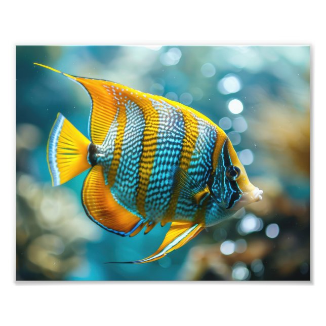 Tropical Fish Photo Print (Front)