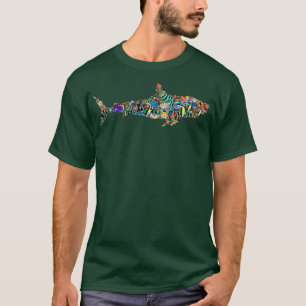 Tropical Fish Shark T-Shirt
