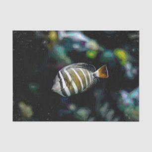 Tropical Fish Underwater Aquatic Design Tissue Paper