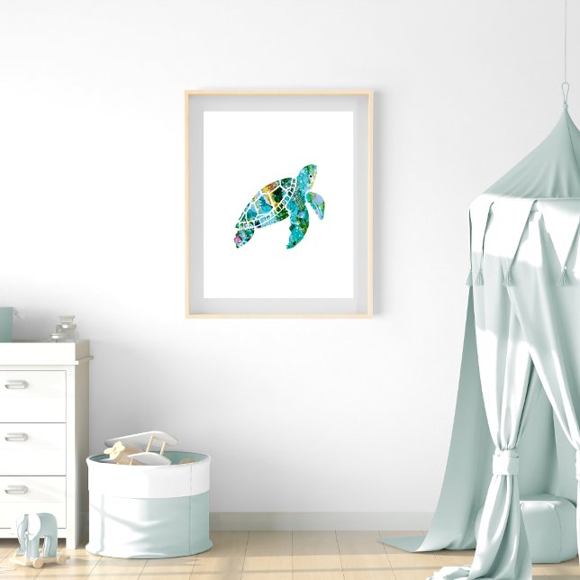 Tropical Fish Watercolor Nursery Art Poster (Creator Uploaded)