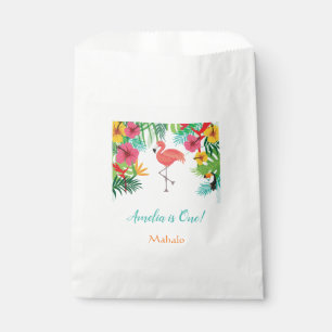 Tropical Flamingo Favour Bags (Personalised)