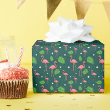 Tropical Flamingo Pattern
