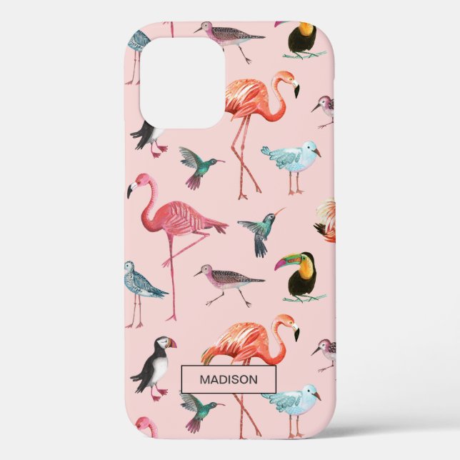 Tropical Flamingo Summer | Iphone Case (Back)