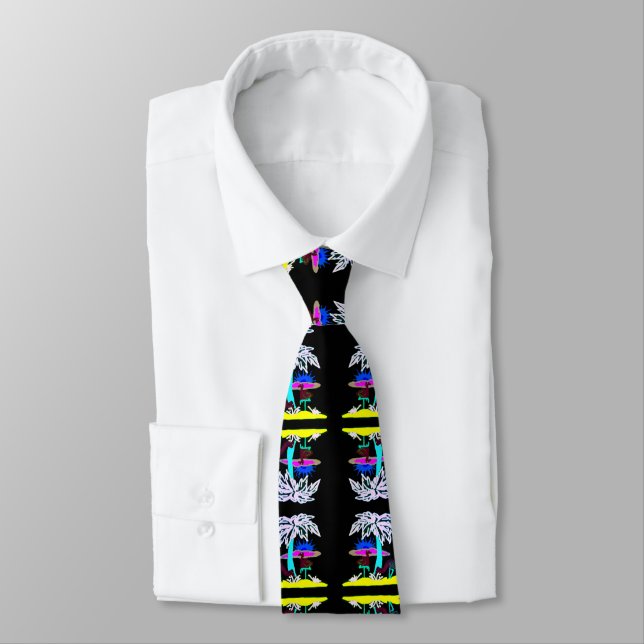 Tropical Flamingo Tie (Tied)