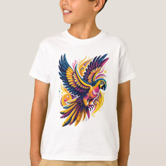 Tropical Flight Parrot T-Shirt