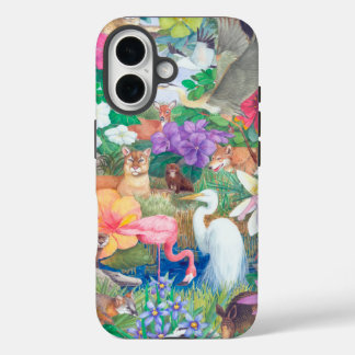 Tropical Flora and Fauna IPhone Case