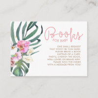 Tropical Floral Books For Baby Request Enclosure C