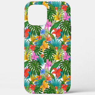 TROPICAL FLORAL BOTANICAL PATTERN  iPhone 12 PRO MAX CASE