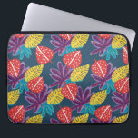 Tropical floral colorful hawaii laptop sleeve<br><div class="desc">Tropical floral pattern laptop computer protection bag with fruits,  flowers.  unique fun and colorful laptop sleeve. Colorful Laptop sleeve for women,  girls,  boss,  managers,  travellers,  agent,  customers,  designers who love tropical islands,  travel,  hawai,  caraibes. Women,  boss,  colleague,  employee gift idea for birthdays,  christmas,  holidays,  new contract</div>