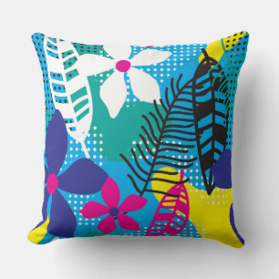 Tropical Floral Cushion