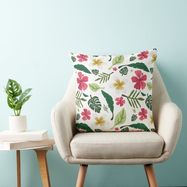 Tropical Floral  Cushion (Chair)