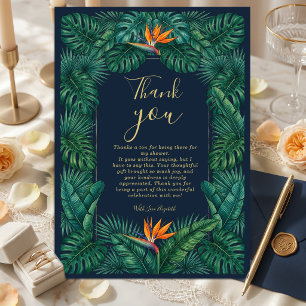 Tropical Floral Design   Hibiscus & Greenery  Invitation