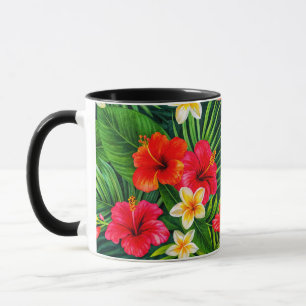 Tropical Floral Gift – Colourful Hibiscus Mug
