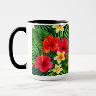 Tropical Floral Gift – Colourful Hibiscus Mug