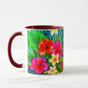 Tropical Floral Gift  Mug