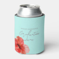 Tropical Floral Graduation Luau Party