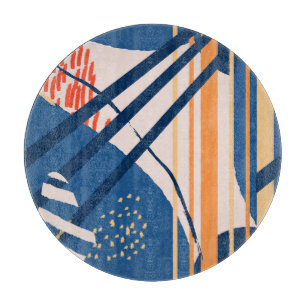 Tropical Floral: Modern Header Cutting Board