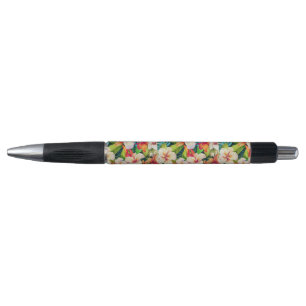 Tropical Floral Oil Painting Style