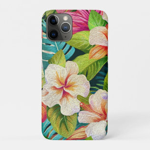 Tropical Floral Oil Painting Style Case-Mate iPhone Case