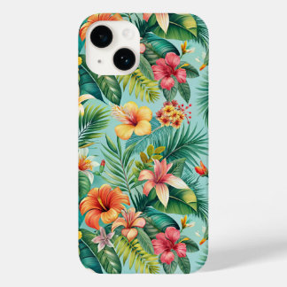 Tropical floral phone Case-Mate iPhone 14 case