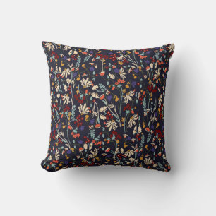 Tropical Floral: Random Botanical Vintage. Cushion