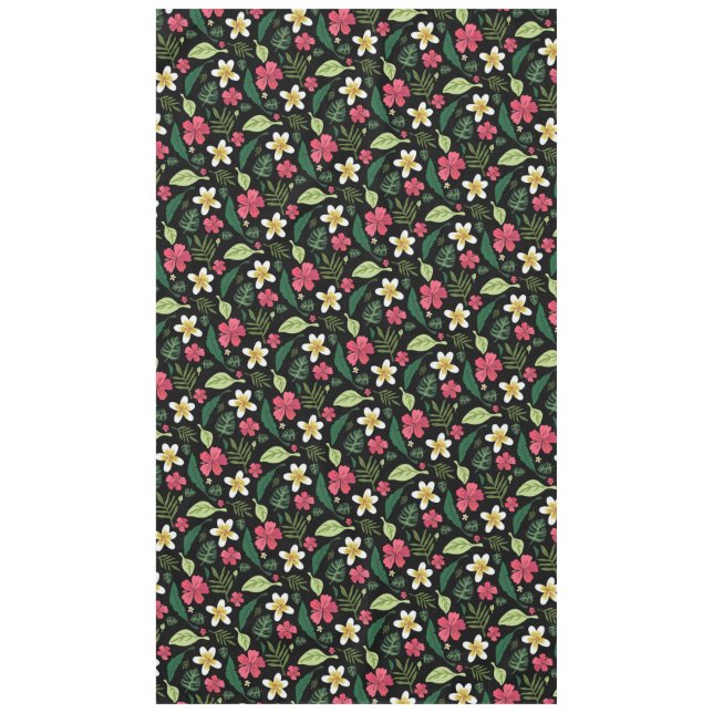 Tropical Floral  Tablecloth (Front)
