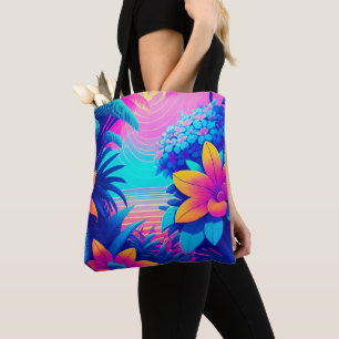 Tropical Floral Tote Bag