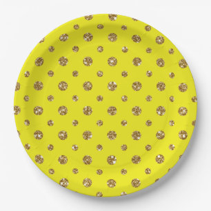 Tropical Floral Xpressions Paper Plate