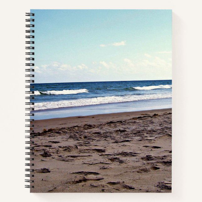 Tropical Florida Coastline Breeze Notebook (Front)