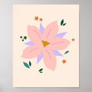 Tropical Flower   02 Poster