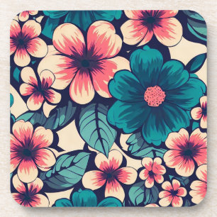 Tropical Flower Coaster