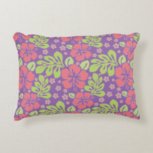Tropical Flower Decorative Cushion