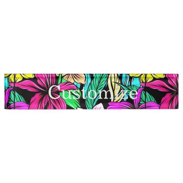 Tropical Flower Mix Thunder_Cove Nameplate (Front)