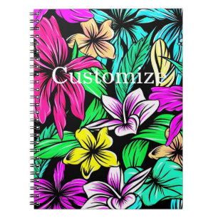 Tropical Flower Mix Thunder_Cove Notebook