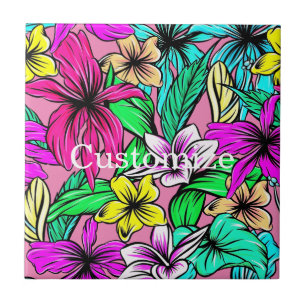 Tropical Flower Mix Thunder_Cove Tile