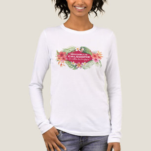 Tropical flower New Caledonia, hibiscus Tri-Blend Shirt